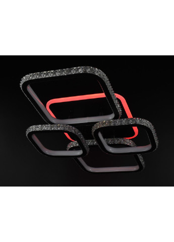 Люстра потолочная LED A77074/2+2RGB-bk Белый 12х41х60 см. Sunnysky (253630155)