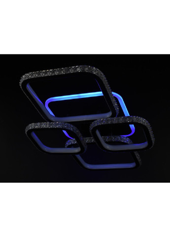 Люстра потолочная LED A77074/2+2RGB-bk Белый 12х41х60 см. Sunnysky (253630155)