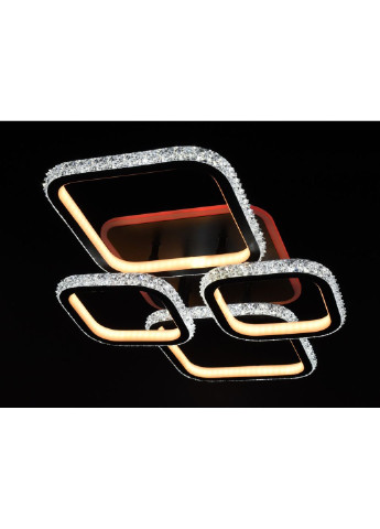 Люстра потолочная LED A77074/2+2RGB-bk Белый 12х41х60 см. Sunnysky (253630155)