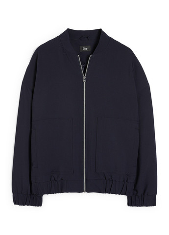 Темно-синя демісезонна куртка C&A