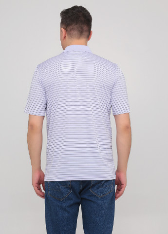Лавандовая футболка-поло для мужчин Greg Norman в полоску