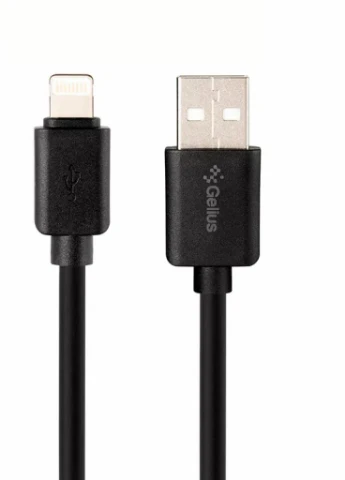 Зарядное устройство Ultra Voyager GU-CC02 2USB 2.4A + Cable iPhone X Black (00000077716) Gelius (216637355)