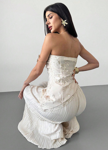 Комбинированный летний комплект (топ, брюки) SHEIN