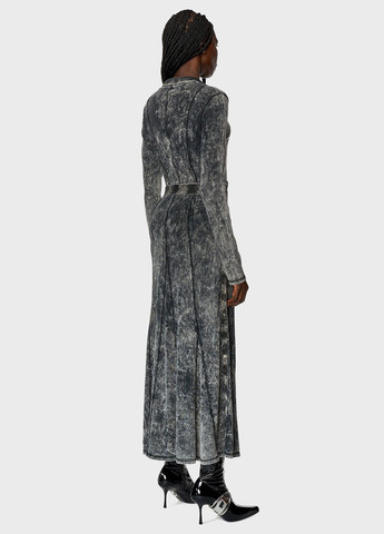 Сіра кежуал сукня Diesel тай-дай