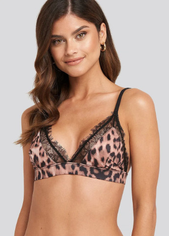 Коричневый бюстгальтер NA-KD