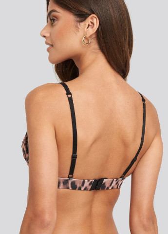 Коричневый бюстгальтер NA-KD