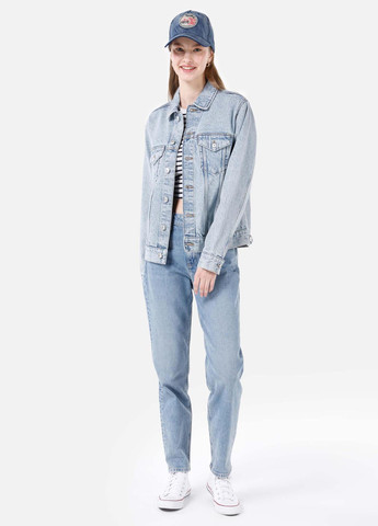 Блакитна демісезонна куртка куртка-піджак Colin's