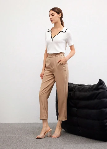 Пудровые шлепанцы SHEIN прозрачные