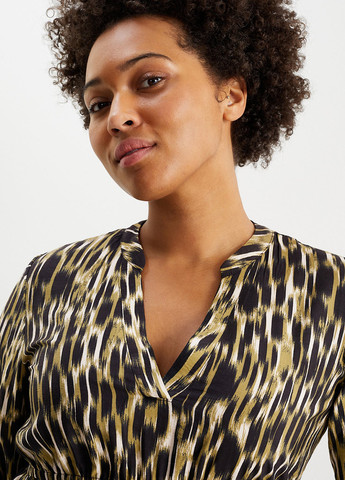 Комбінована кежуал сукня а-силует C&A з абстрактним візерунком