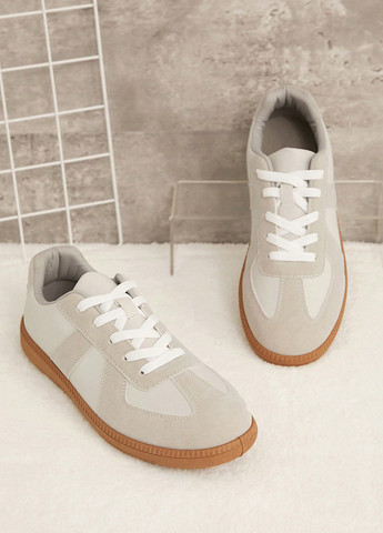 Кроссовки SHEIN светло-серые демисезоны (340304868)