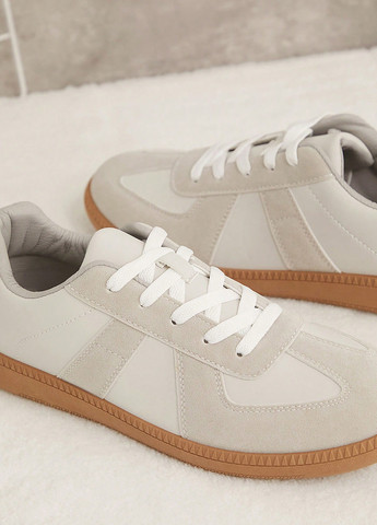 Кроссовки SHEIN светло-серые демисезоны (340304868)