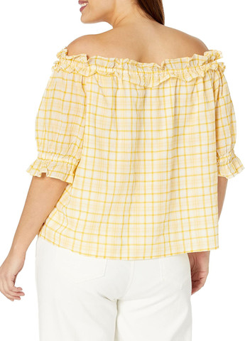 Желтая летняя блуза Tommy Hilfiger