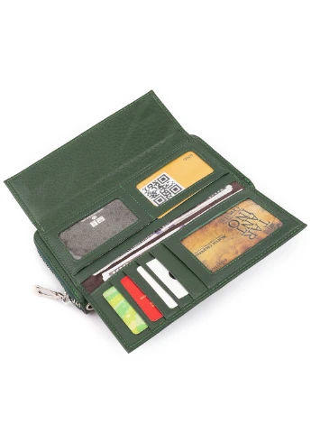 Жіночий шкіряний гаманець 20х10х2 см st leather (252131364)