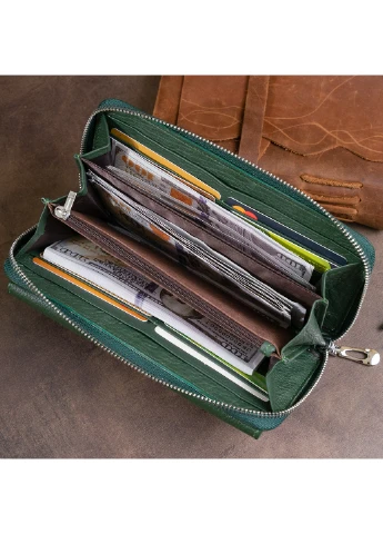 Жіночий шкіряний гаманець 20х10х2 см st leather (252131364)