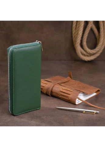 Жіночий шкіряний гаманець 20х10х2 см st leather (252131364)