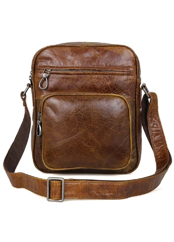Чоловіча шкіряна сумка 23х27,5х8 см Vintage (252127286)
