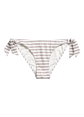 Молочные купальные трусики-плавки в полоску H&M