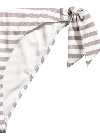 Молочные купальные трусики-плавки в полоску H&M