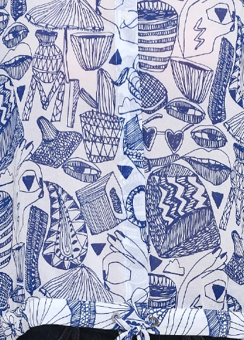 Белая блуза Monki