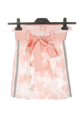 Персиковая кэжуал цветочной расцветки юбка Mone
