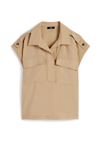 Бежевая блуза C&A