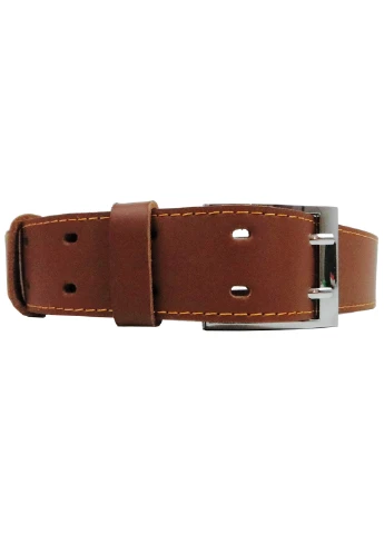 Мужской кожаный ремень 130-140х4,5 см Skipper (255709459)