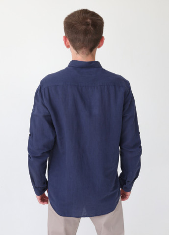 Темно-синяя кэжуал рубашка MCL