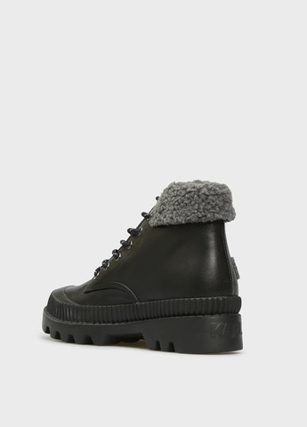 Зимние ботинки Karl Lagerfeld с логотипом, с мехом