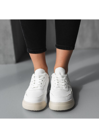 Білі осінні кросівки жіночі boaz 3703 36 23,5 см білий Fashion