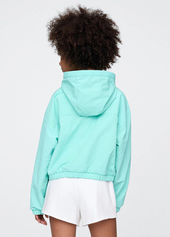 Бирюзовая демисезонная ветровка Gap