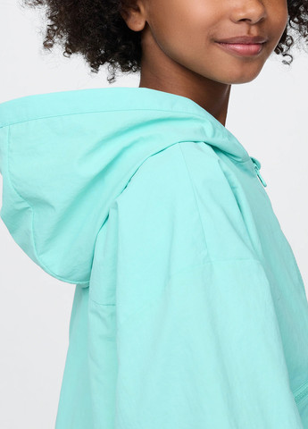 Бирюзовая демисезонная ветровка Gap