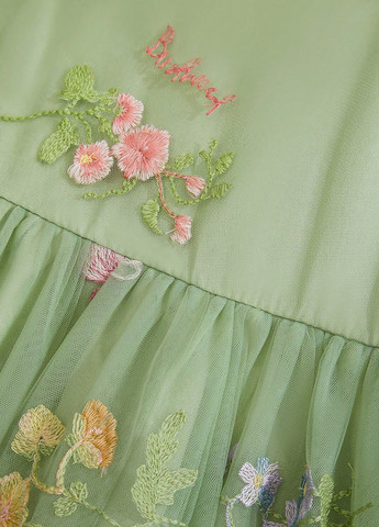 Сіро-зелена сукня SHEIN (324986265)