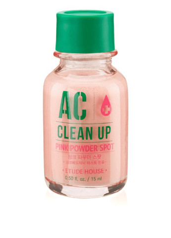 Точечное средство для борьбы с акне AC Clean Up Pink Powder Spot, 15 мл Etude House (184326905)