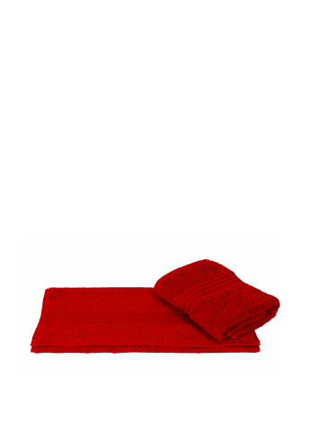 Hobby полотенце, 50х90 см полоска красный производство - Турция