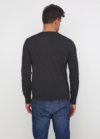 Темно-серый демисезонный пуловер пуловер Banana Republic