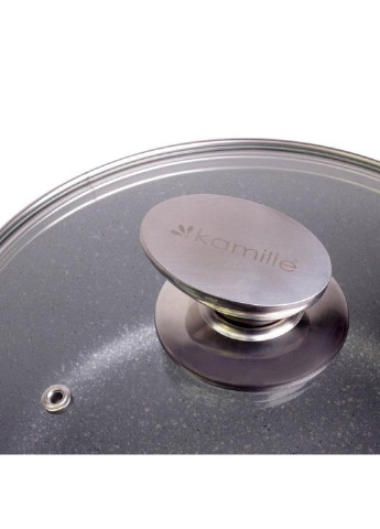 Кастрюля с крышкой KM-4427 6.2 л 24 см Kamille (254641937)