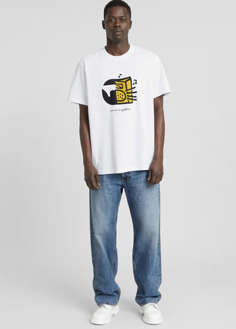 Белая футболка G-Star Raw