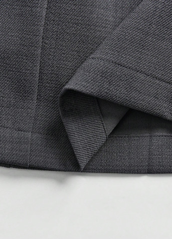 Темно-серая кэжуал меланж юбка SHEIN карандаш