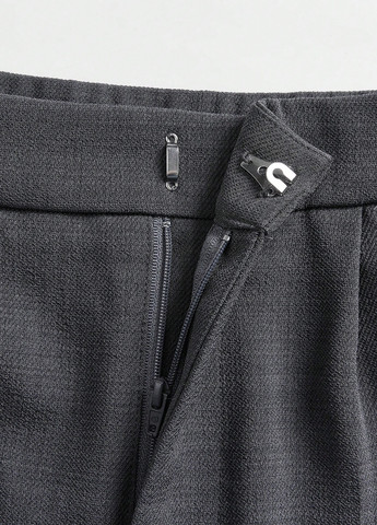 Темно-серая кэжуал меланж юбка SHEIN карандаш