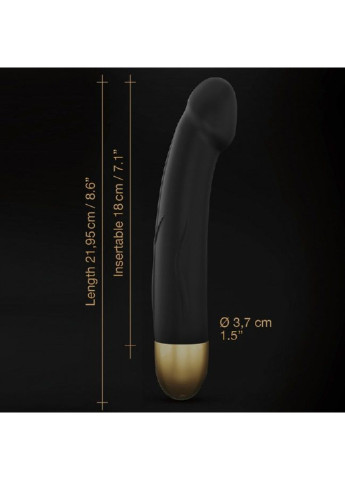 Вибратор Real Vibration M Gold 2.0, диам 3,7см, перезаряжаемый, для точки G Dorcel (255073331)