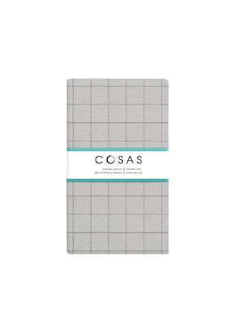 Простирадло на резинці 160х200х20 см Cell Ashgrey (4822052082546) Cosas (252029571)