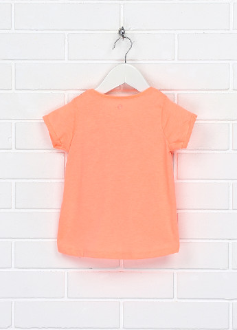Персиковая летняя футболка Zannier