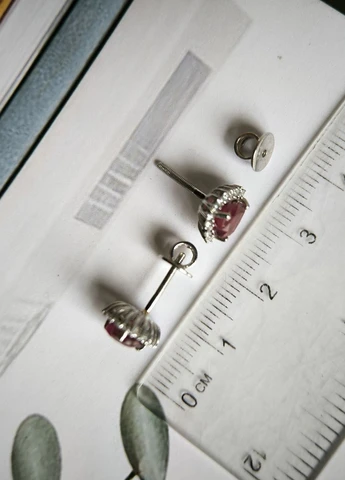 Сережки Silver Flame (354214656)
