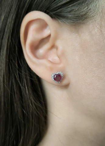 Сережки Silver Flame (354214656)