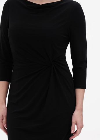 Чорна кежуал сукня Ralph Lauren однотонна