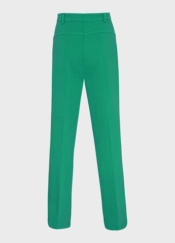 Зеленые кэжуал демисезонные прямые брюки Mexx