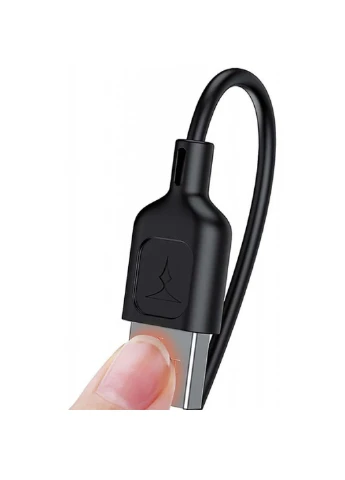 Дата кабель (T-C829 Black) T-PHOX USB 2.0 AM to Type-C 1.2m Fast T-C829 Black (239382931)
