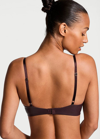 Темно-бордовий демісезонний комплект (бюстгальтер, трусики) Victoria's Secret