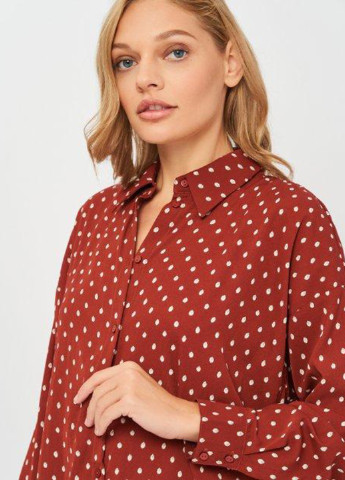 Терракотовая блуза Minimum
