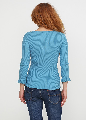 Голубой демисезонный пуловер пуловер Massimo Dutti